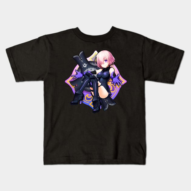 Fate grand order - Mashu Kyrielight Kids T-Shirt by xEmiya